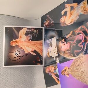 Taylor Swift The Eras tour signed reprint photo bundle